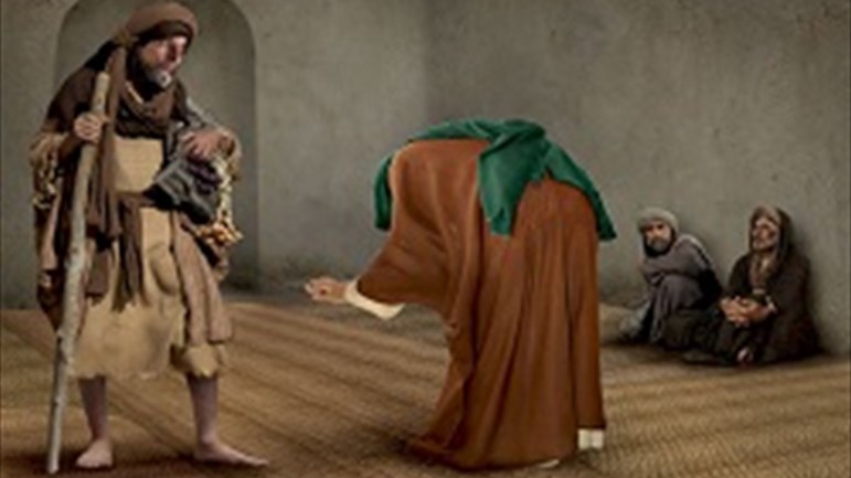 التصدّق بالخاتم والتزام خطّ الولاية