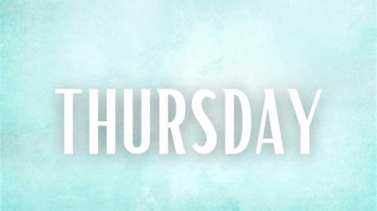 Thursday Supplication