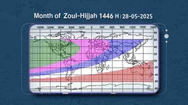 Wednesday is the first day of Zoul-Hijjah 1446 