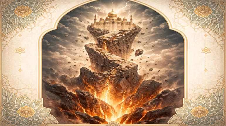 عاقبة التكبّر والاستعلاء: من وهم العظمة إلى هلاك المصير