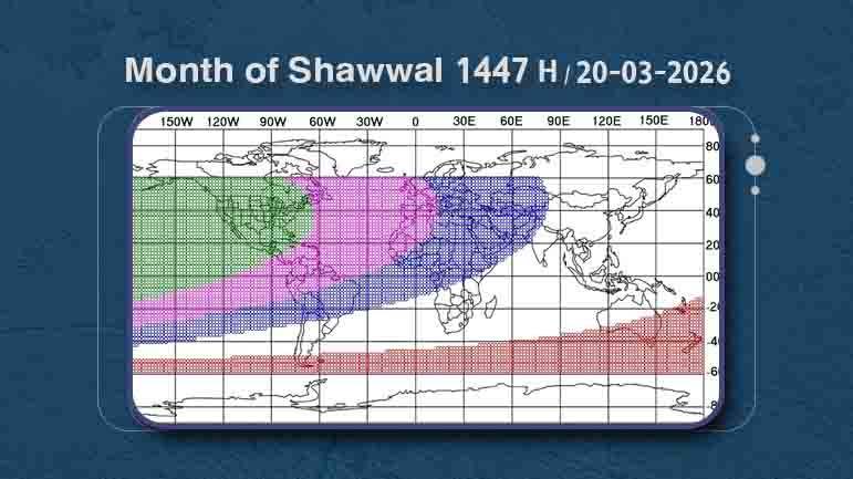 Friday is the first day of the month of Shawwal 1447 AH