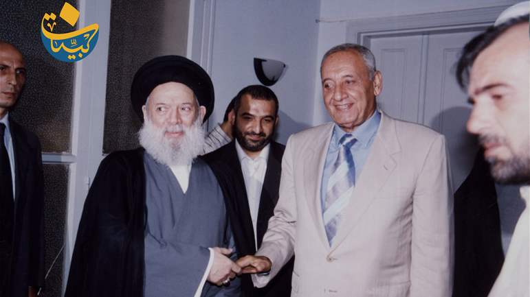 لقاءات العلامة المرجع السيد محمد حسين فضل الله رض عام 2004