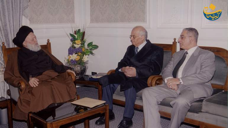 لقاءات العلامة المرجع السيد محمد حسين فضل الله رض عام 2002-2003