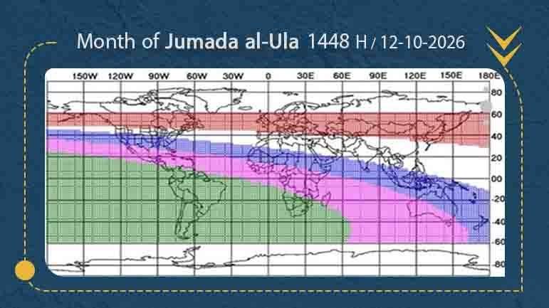 Monday is the first day of Jumada al-Ula 1448 AH