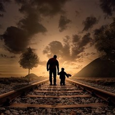 المزج بين الشّخصيَّتين الإنسانيَّة والرساليَّة