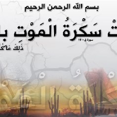 معنى "سَكْرةُ الموتِ"؟