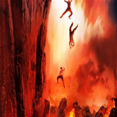 هل نارُ جهنَّم حقيقيَّةٌ أم مجازيَّةٌ؟