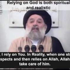 Relying on Allah is both Spiritual and Realistic 