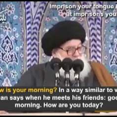  Imprison your tongue before it imprisons you 