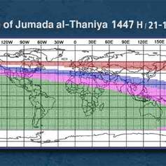 Friday is the first day of Jumada al-Thaniya 1447 A.H.