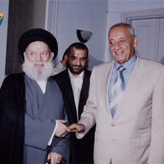 لقاءات العلامة المرجع السيد محمد حسين فضل الله رض عام 2004