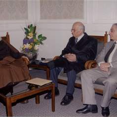 لقاءات العلامة المرجع السيد محمد حسين فضل الله رض عام 2002-2003