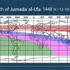 Monday is the first day of Jumada al-Ula 1448 AH