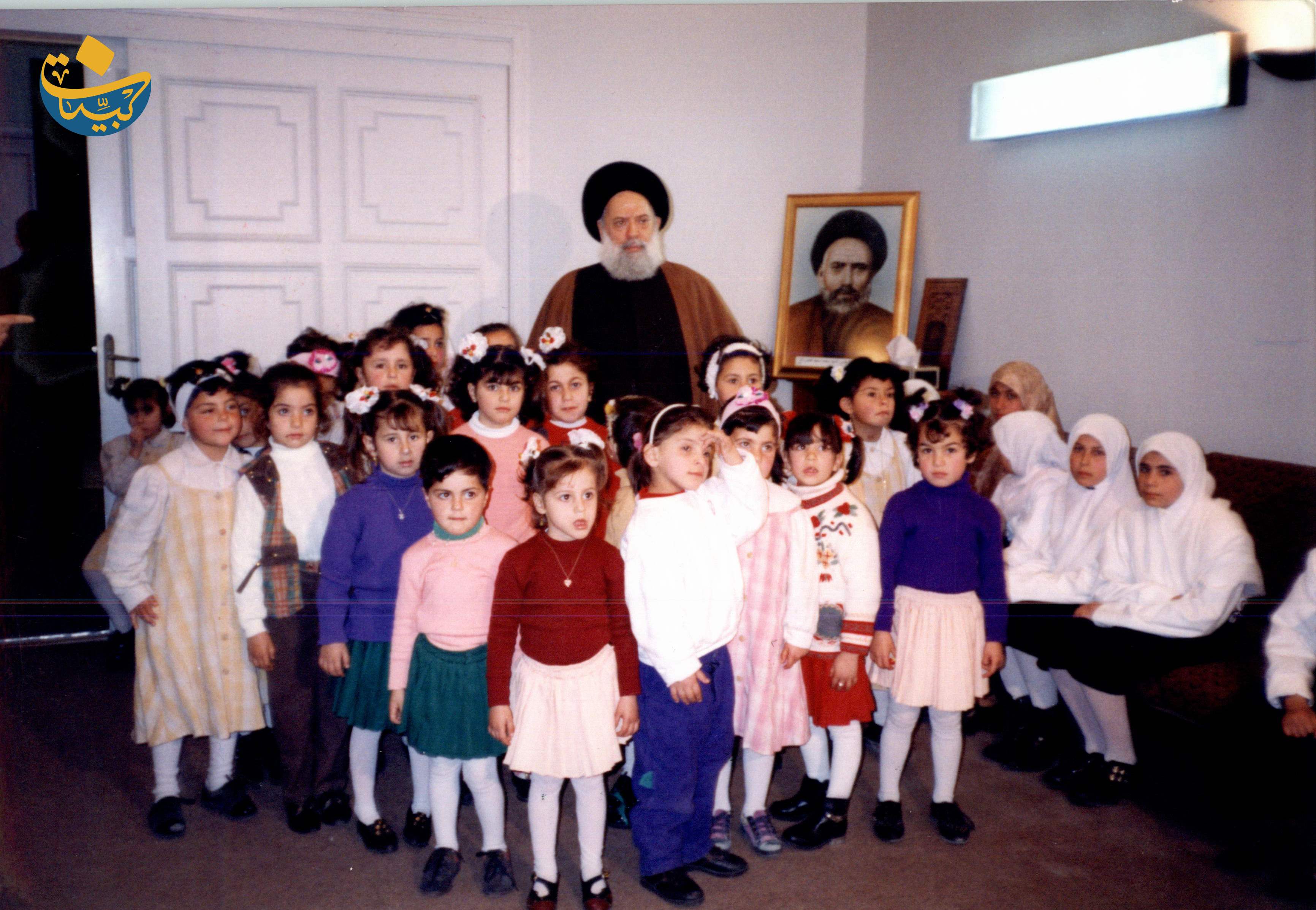 السيد مستقبلا ايتام مبرة السيدة خديجة 1997