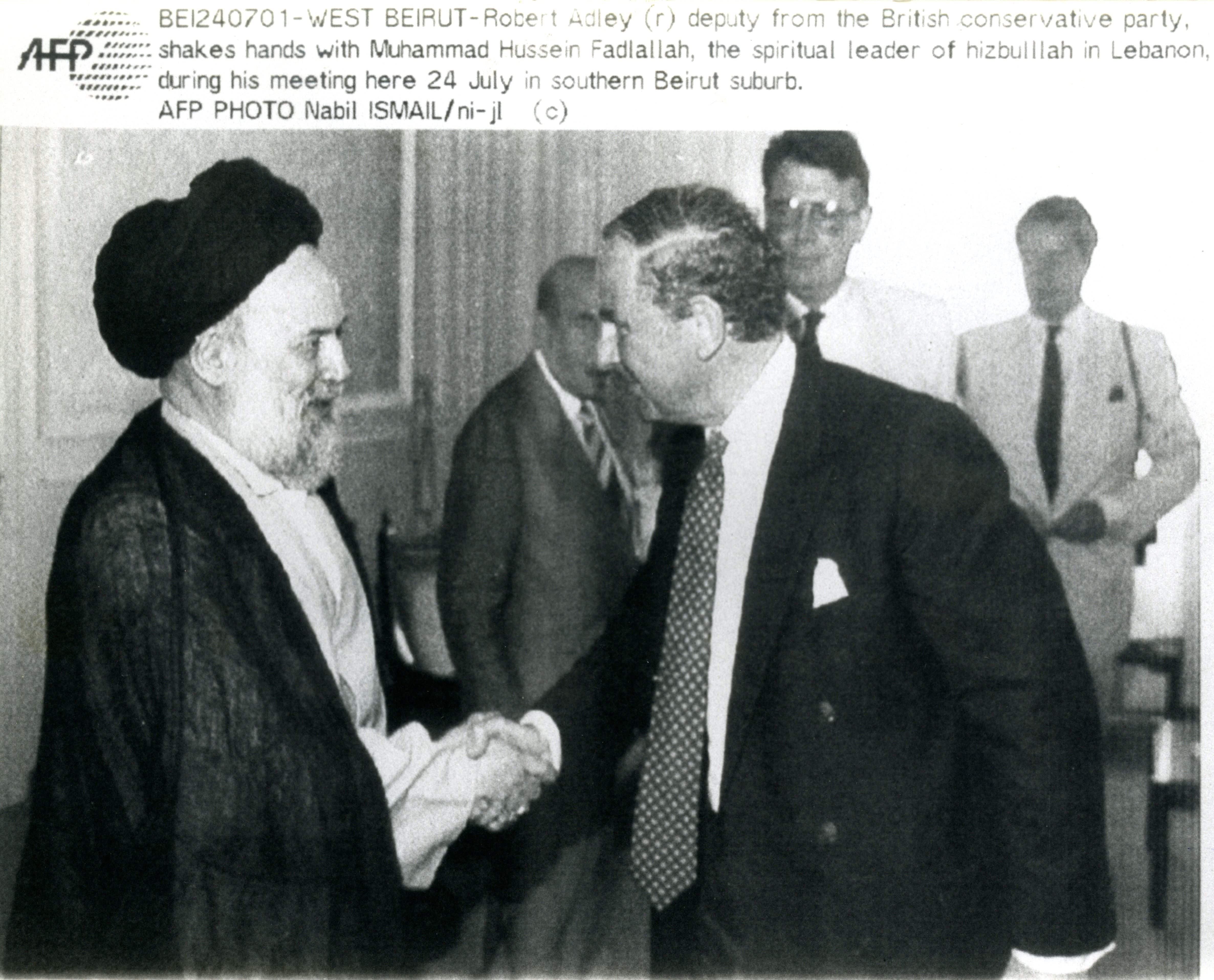 النائب البريطاني روبير ادلي 07 01  احذف الترويسة 1991