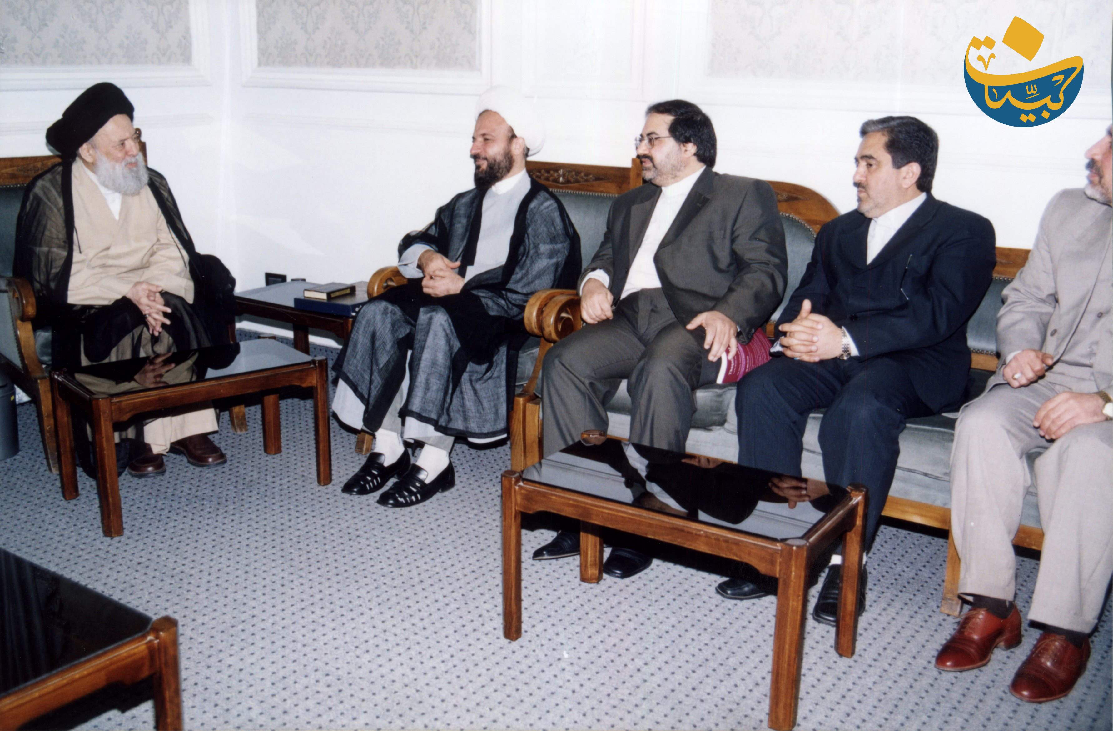 مسؤول العلاقات في مكتب الشهيد الصدرفي لبنان الشيخ محمد مهدي التسخيري 26 04 2000