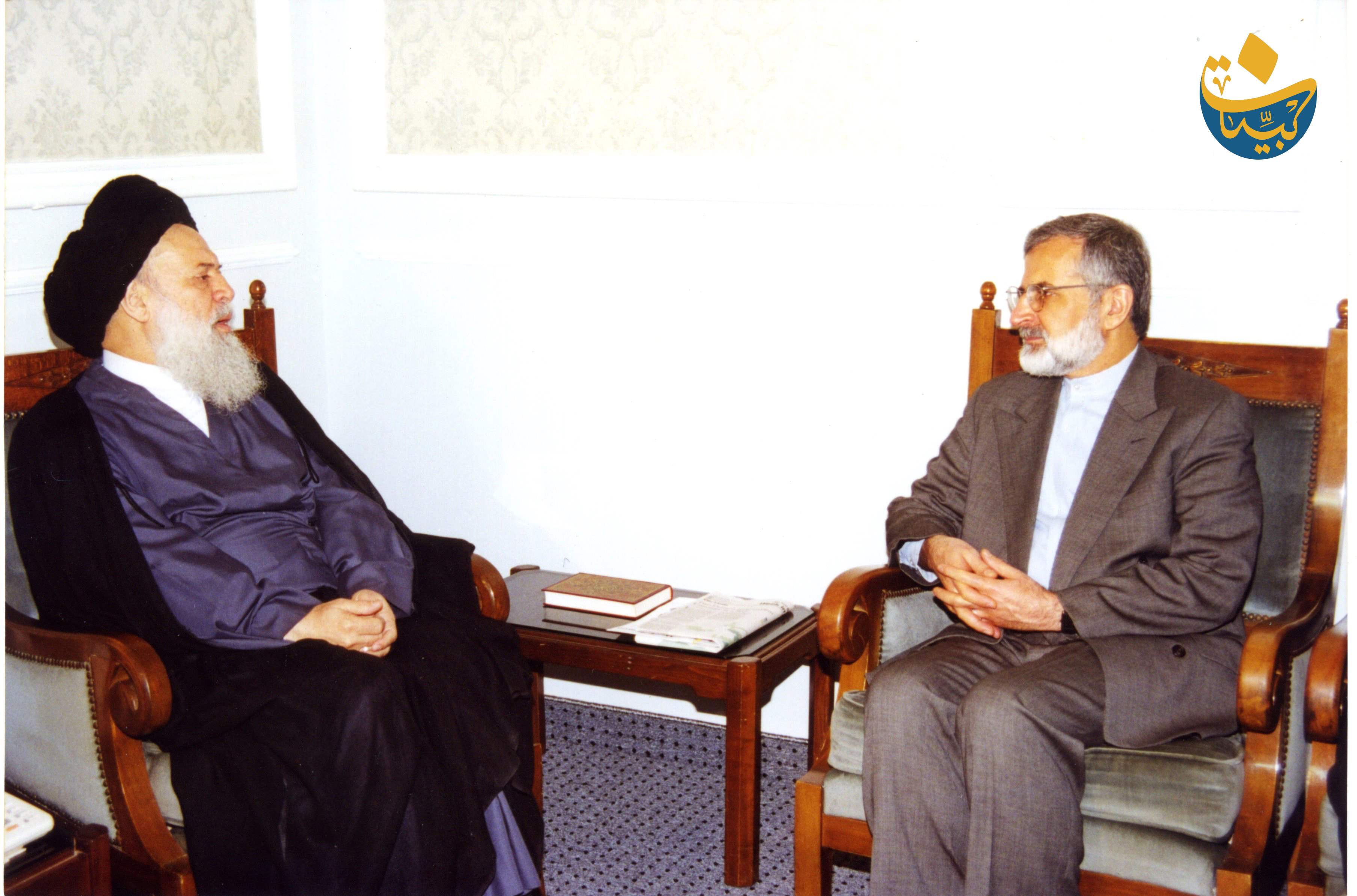 مع الوزير خرازي14 10 1999