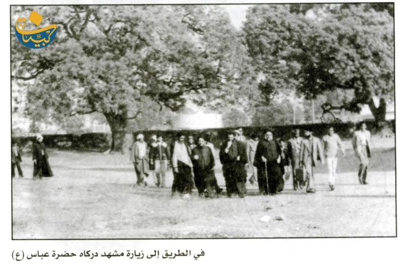 في الطريق الى زيارو مشهد دركاه حضرة عباس(ع)