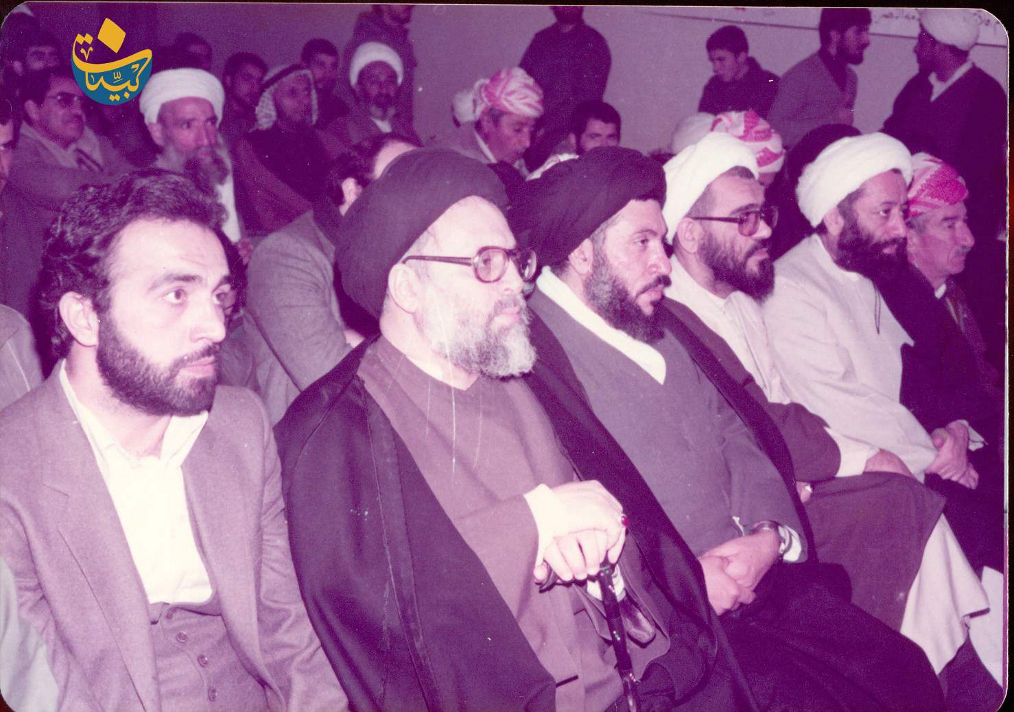 الشيخ ابراهيم الجناتي والسيد سامي البدري مؤتمر حول الشهيد الصدر في طهران