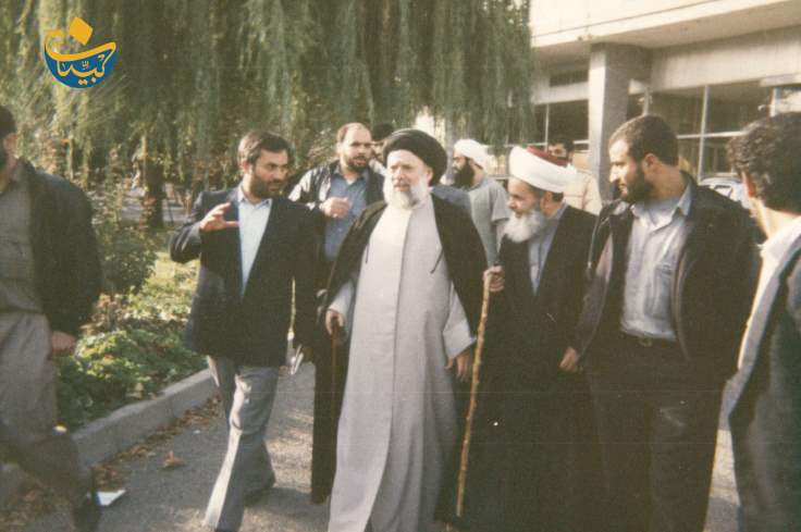 المؤتمر الاسلامي في ايران 1987مع الشيخ سعيد شعبان
