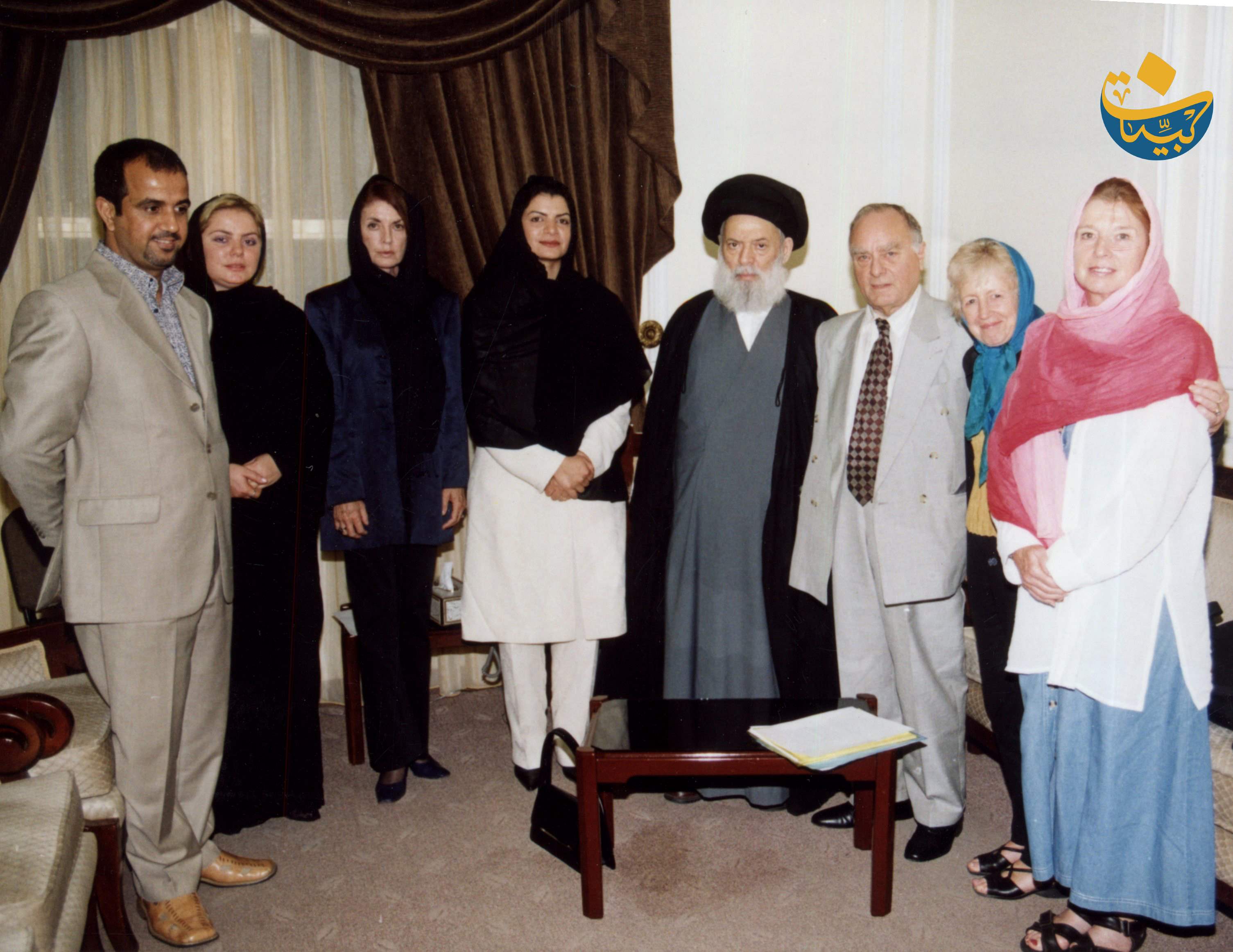 وفد اتحاد المراة نسرين الهاشمي 01 10 2004