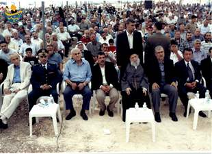 وضع حجر الاساس  لمعهد جويا وافتتاح مبرة السيدة مريم 17-8-2004 (2)