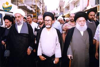 تشييع السيد صاحب الحسيني 1998