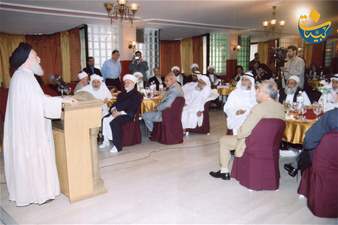 عشاء على هامش مؤتمر القدس2005